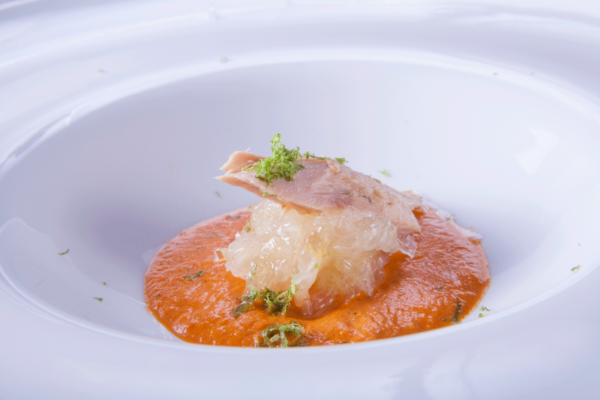 ESCABECHE CON MELVA Y CABELLO DE ÁNGEL